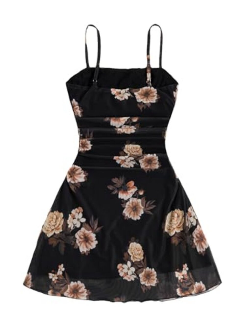 Verdusa Women's Summer Dresses Boho Floral Short Flowy Dress Y2k Outfits